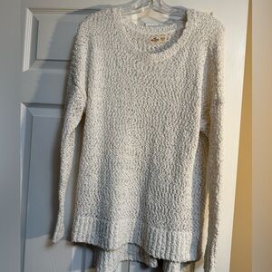 Cozy Hollister White Sweater